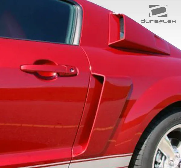 Duraflex 05-09 Ford Mustang CVX Side Scoop kit