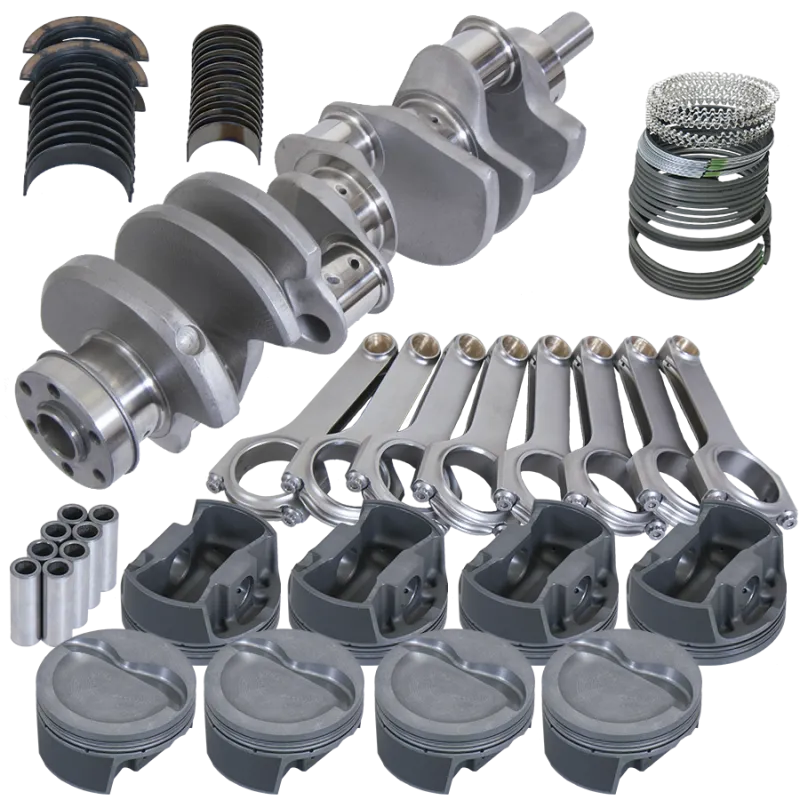 Eagle Rotating Assembly Kit - 334 CID - Forged Crank - Forged Pistons - 4.000" Stroke - 4.030" Bore - 5.400" H-Beam Rods - SB Ford