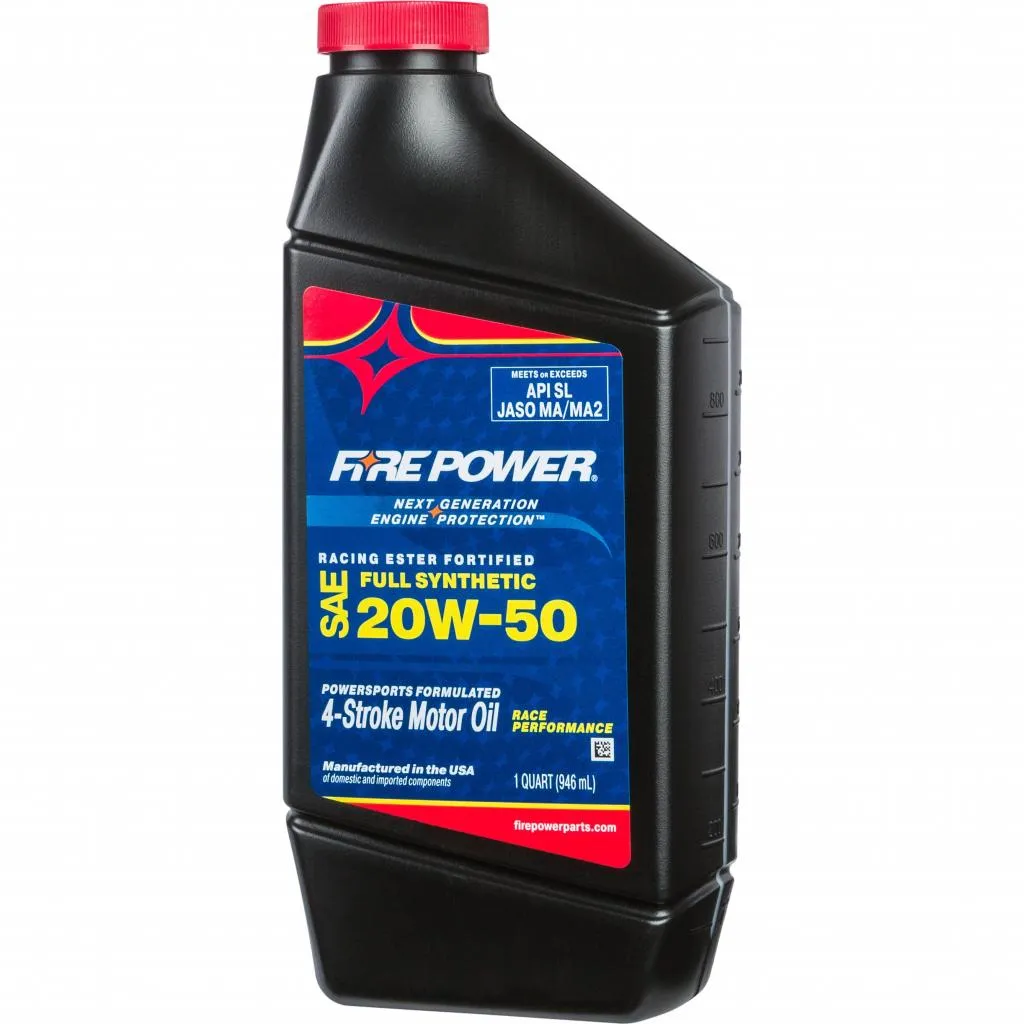Fire Power Racing Ester Fortified Full Synthetic Motor Oil