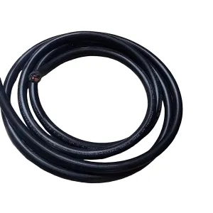 Flexible 4 Core Cable 2.5mm - Black Meter