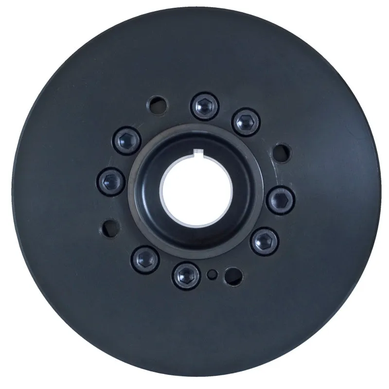 Fluidampr Harmonic Balancer - External Balance - Steel - Black - Ford 289, 302, 351C, 351M, 351W, 400 - 6-5/8" Diameter - 12.9 lbs.