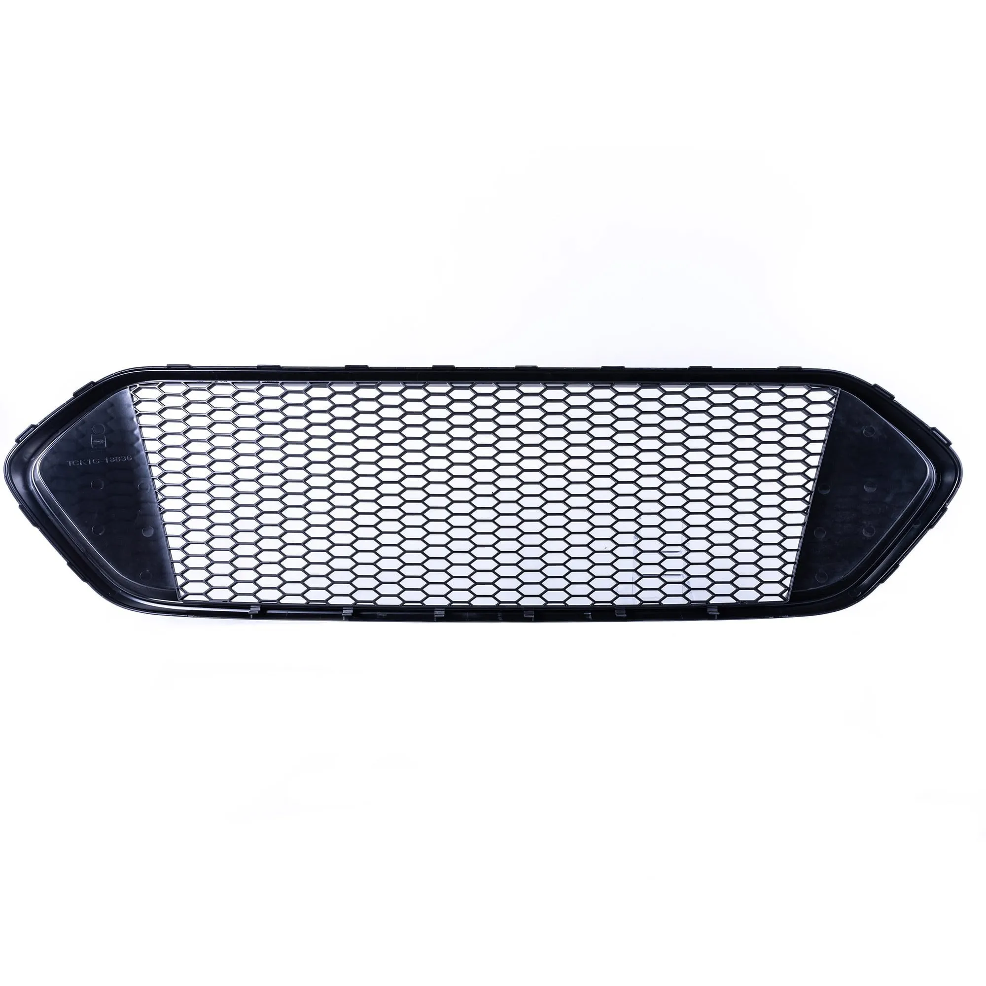For Ford Transit Custom Front Badgeless Honeycomb Grille Gloss Black Styling Painted and Ready to Fit