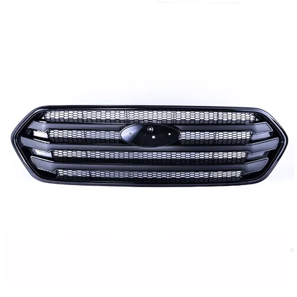For Ford Transit Custom Front Grille OEM Style New Shape (Gloss Black Base) Painted and Ready to Fit