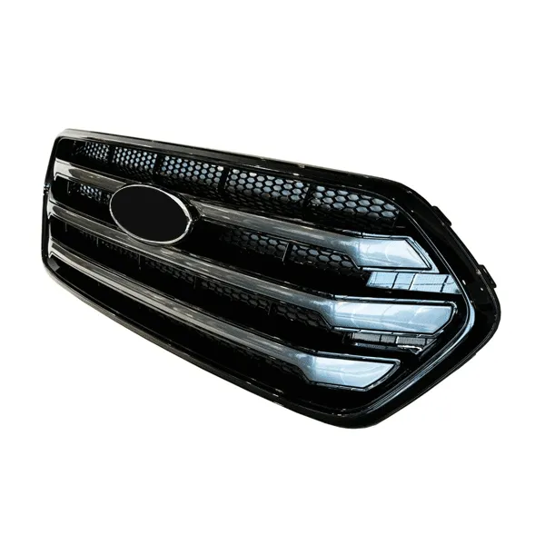 For Ford Transit Custom Front Grille OEM Style New Shape (Gloss Black Base) Painted and Ready to Fit