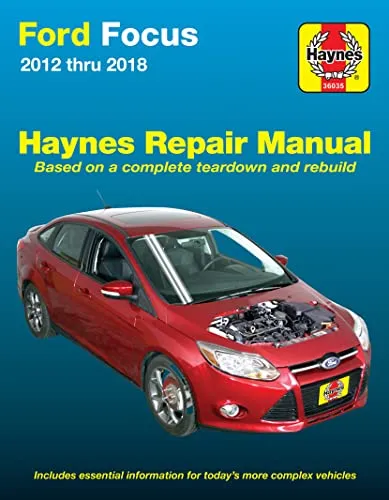 Ford Focus 2012 thru 2018 Haynes Repair Manual