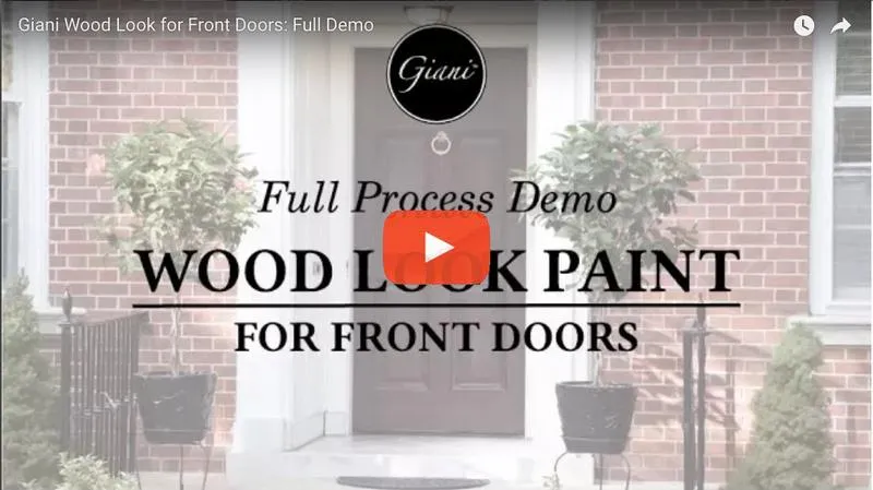 Giani Honey Oak Wood Look Kit for Front Doors