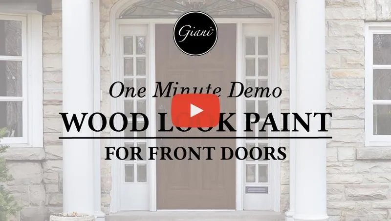 Giani Honey Oak Wood Look Kit for Front Doors