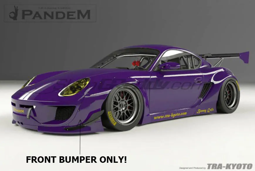 GReddy 09-12 Porsche Cayman Pandem Wide Body Front Bumper (gre17090501)