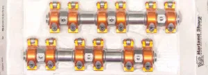 Harland Sharp Heavy Duty Rocker Arm Shaft Mount 1.55 Ratio Roller Tip - Aluminum