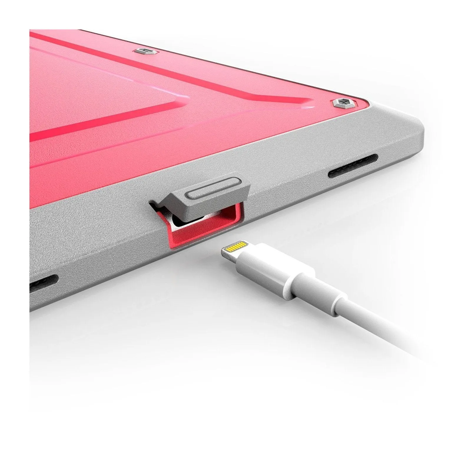 iPad Pro 10.5 inch (2017) Unicorn Beetle Rugged Case with Screen Protector-Pink