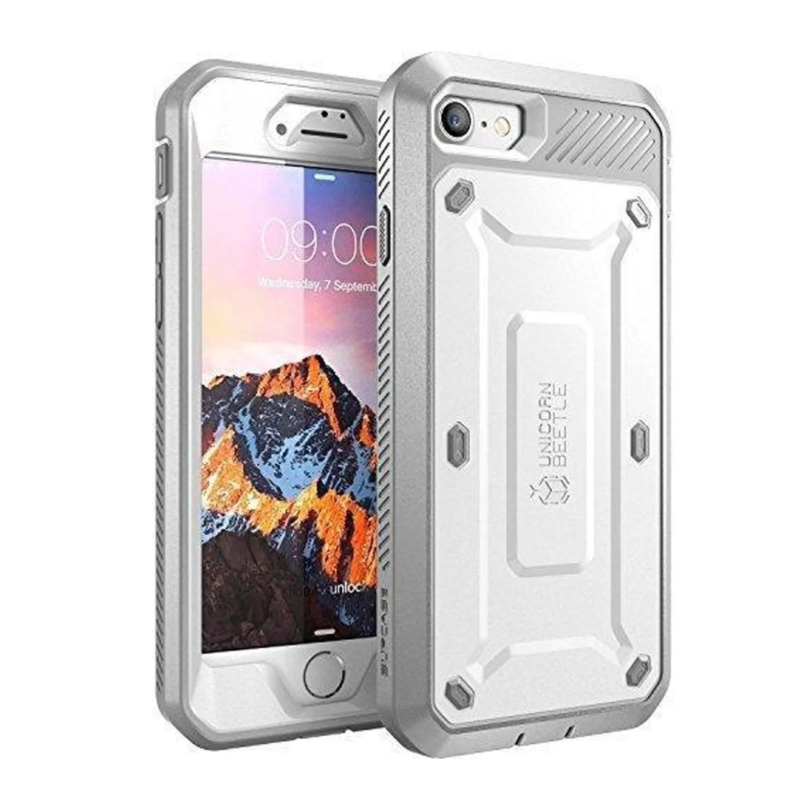 iPhone 7 / 8 Unicorn Beetle Pro Full-Body Case-Pink