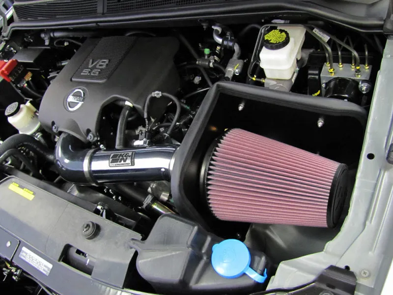 K&N 04-07 Nissan V8-5.6L High Flow Performance Kit 77-6012KP