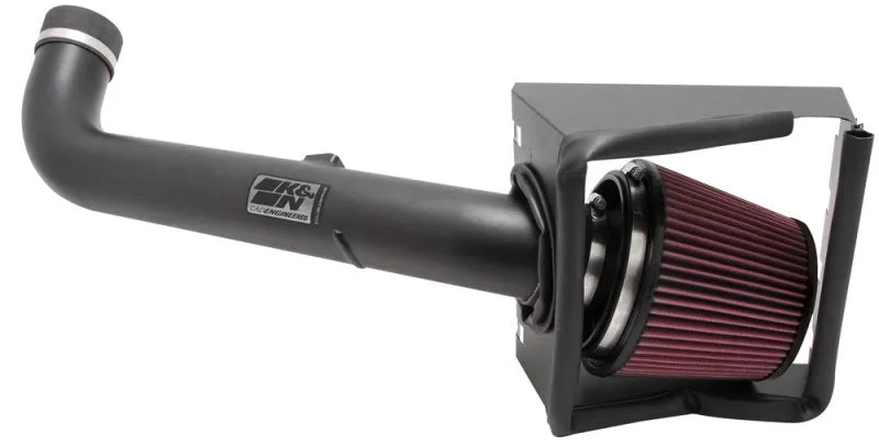 K&N 07-08 Ford F250 SD V8-5.4L Black High Flow Performance Kit 77-2577KTK