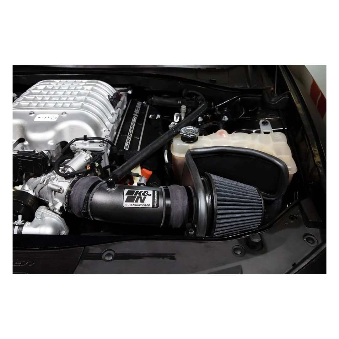 K&N Air Intake System Dodge Challenger 6.2L V8 (17-23) [DRYFLOW Series] 30-2553TTK