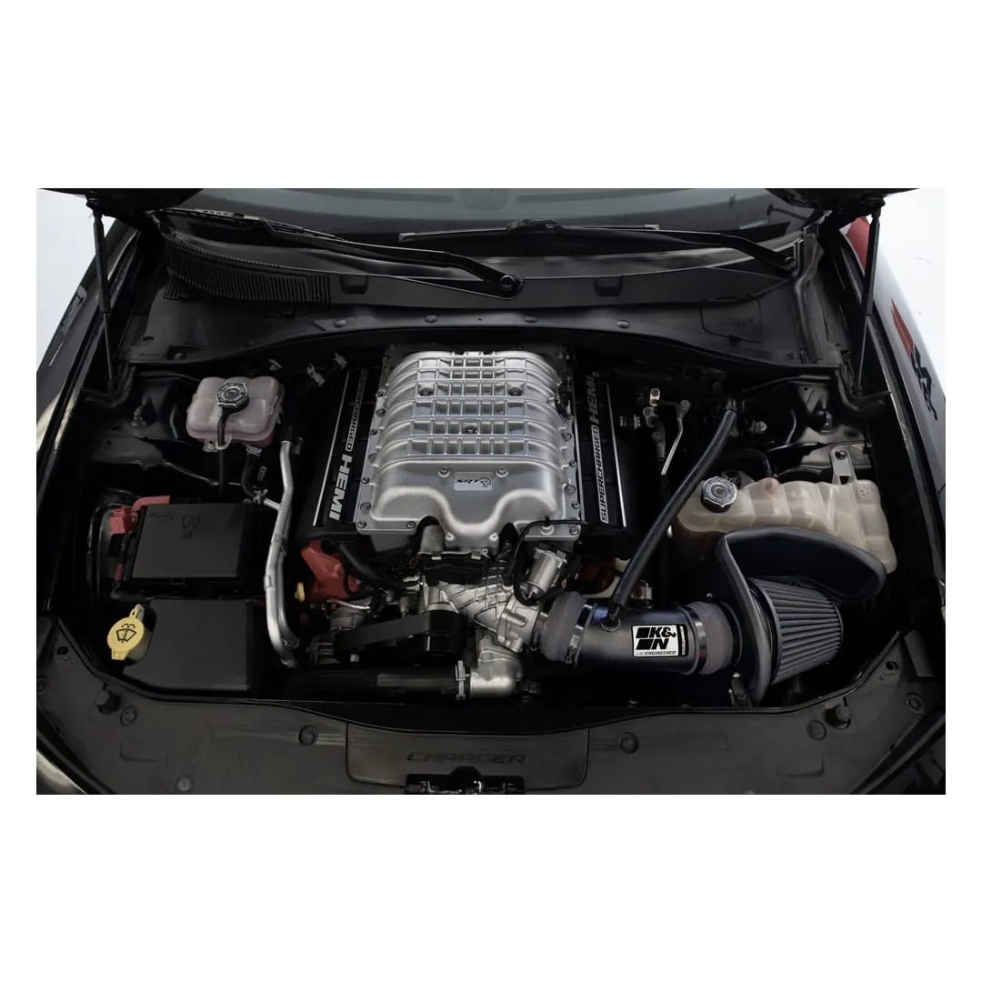 K&N Air Intake System Dodge Challenger 6.2L V8 (17-23) [DRYFLOW Series] 30-2553TTK