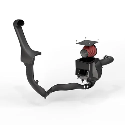 K&N Cold Air Intake Jeep Wrangler/Wrangler JK 3.6L V6 (2012-2017) [Air Charger Kit w/ snorkel] 63-1573