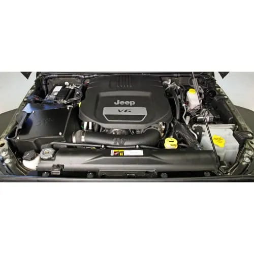 K&N Cold Air Intake Jeep Wrangler/Wrangler JK 3.6L V6 (2012-2017) [Air Charger Kit w/ snorkel] 63-1573