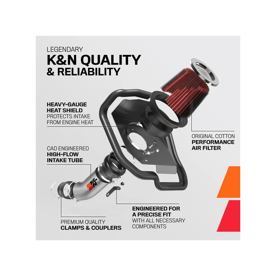 K&N Cold Air Intake Toyota Tundra 4.6L V8 (2010-2019) [77 Series] 77-9035KP