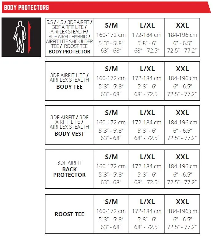 Leatt - 3DF AirFit Hybrid Body Protector