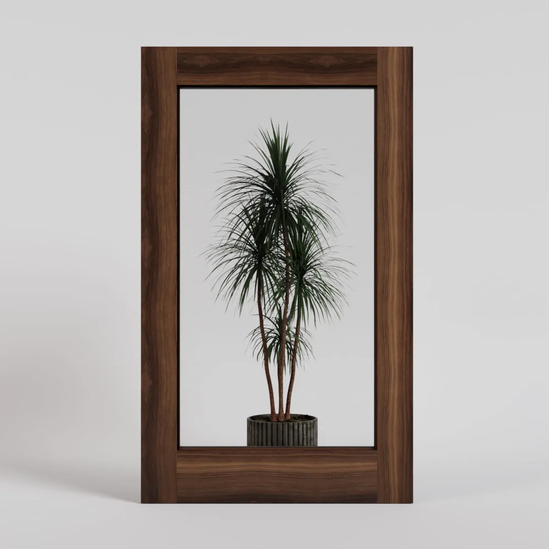 Marin Single Panel Glass Pivot Door