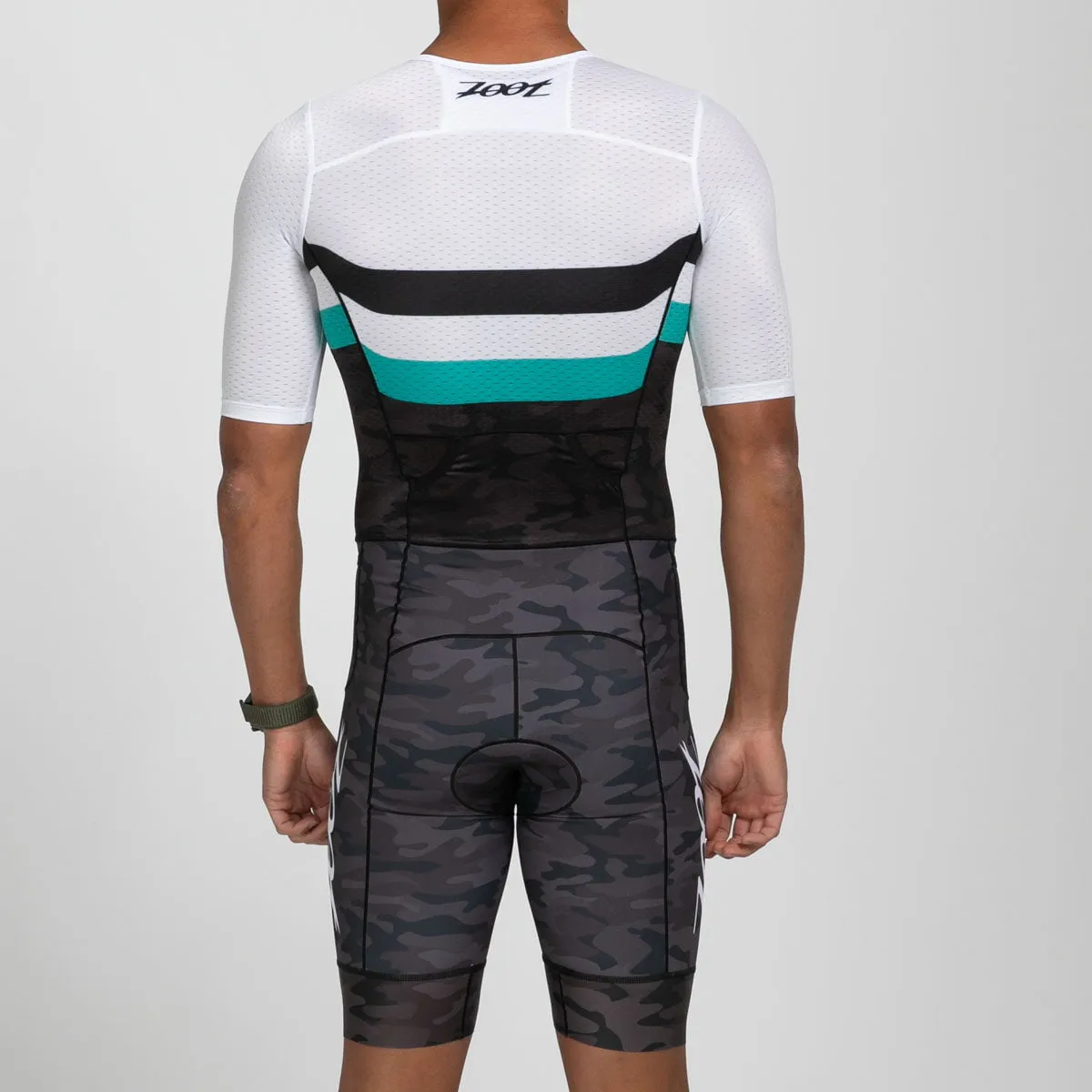Men's Ltd Tri Aero Fz Racesuit - Camouflage