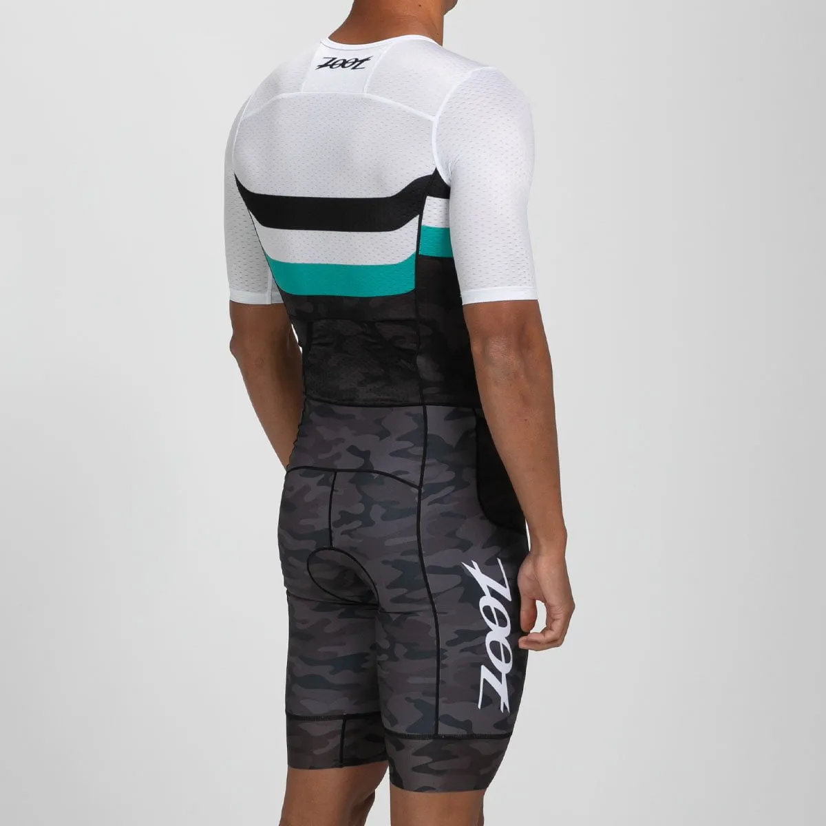 Men's Ltd Tri Aero Fz Racesuit - Camouflage