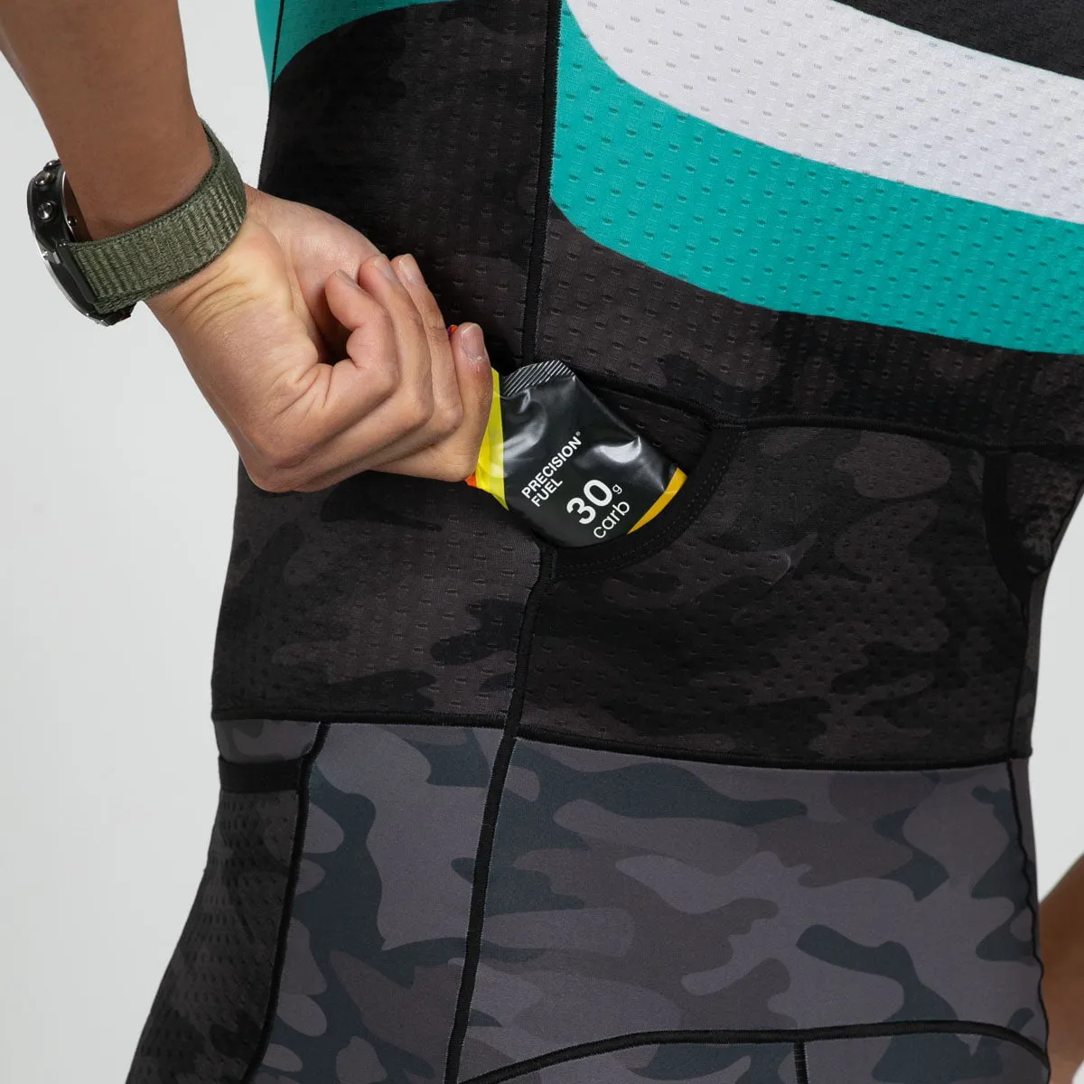 Men's Ltd Tri Aero Fz Racesuit - Camouflage