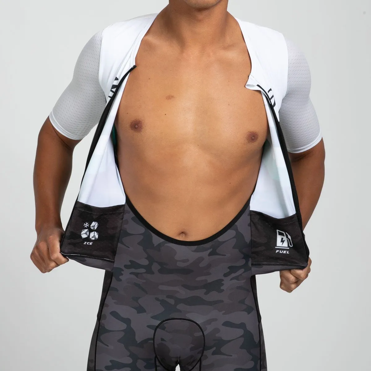Men's Ltd Tri Aero Fz Racesuit - Camouflage