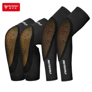 Motowolf Motocross Knee & Elbow Pad