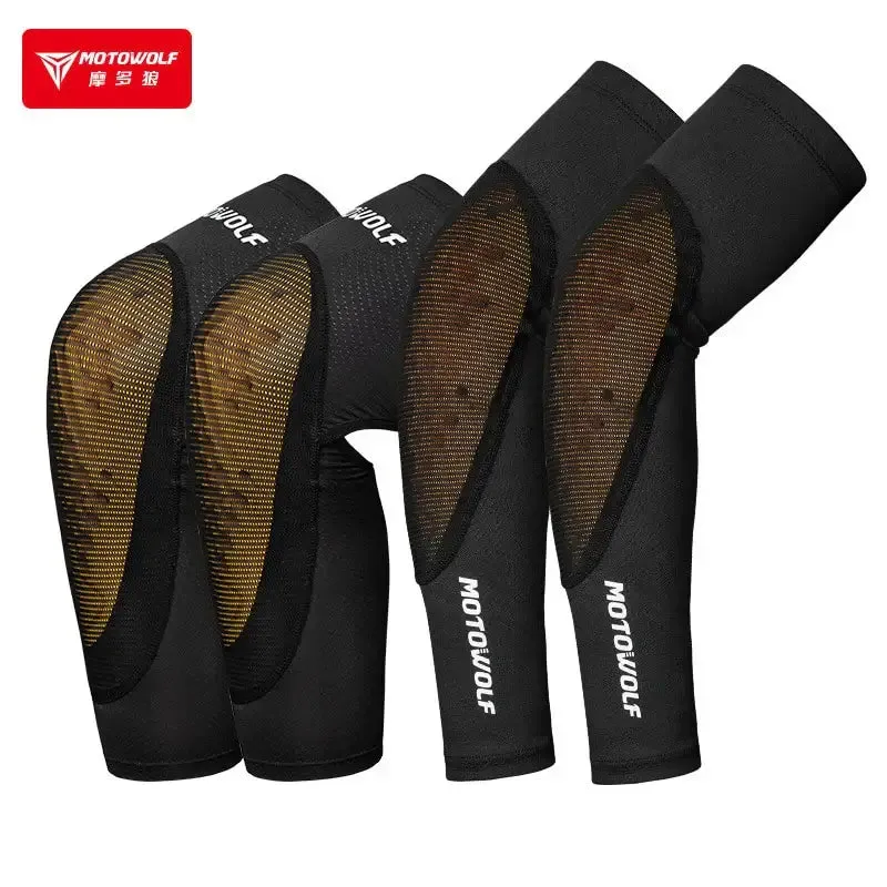 Motowolf Motocross Knee & Elbow Pad
