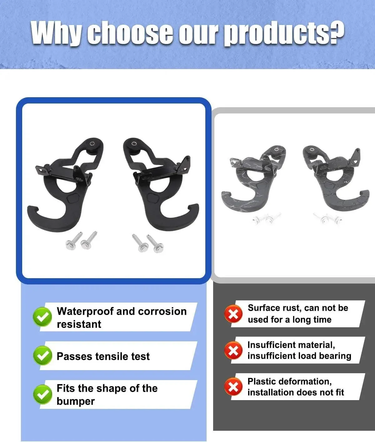 Ram Front Tow Hooks for Dodge Ram 1500