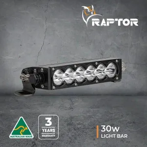 Raptor 30 LED 8.5″ Light Bar | Ultra Vision Lighting