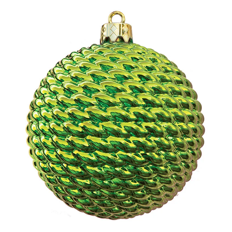 Round Woven Commercial Ornaments (Set of 12) 3 Sizes