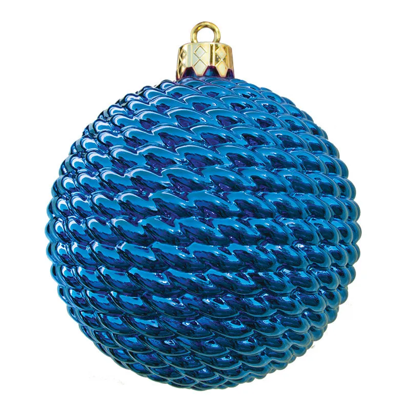 Round Woven Commercial Ornaments (Set of 12) 3 Sizes