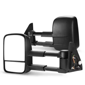San Hima Extendable Towing Mirrors for Toyota Prado 120 | 2003 - 2009