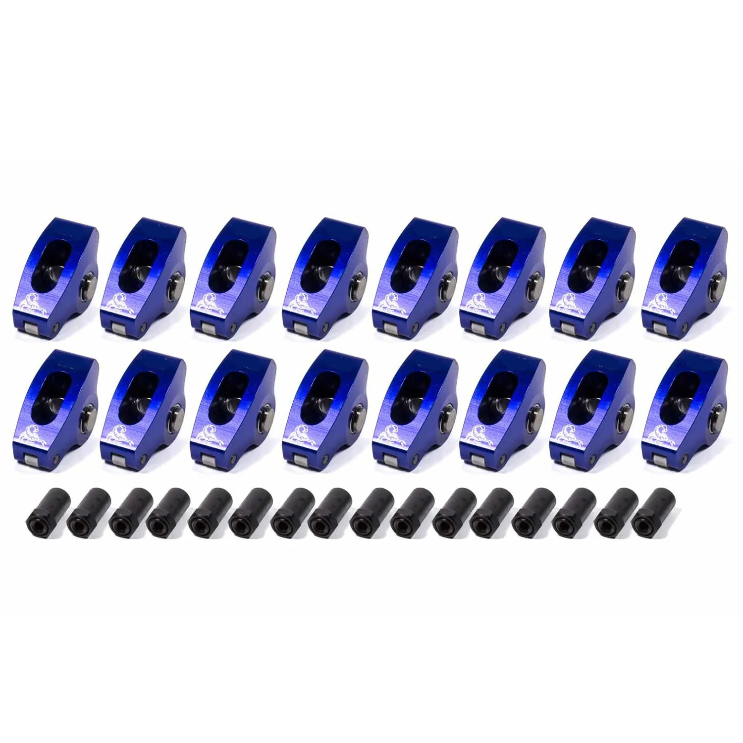 Scorpion Performance Race Series Rocker Arm 7/16" Stud Mount 1.60 Ratio Full Roller - Small Block Chevy - Set of 16