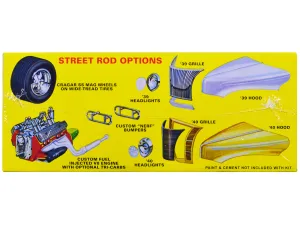 Skill 2 Model Kit 1939 Ford Tudor Sedan Street Rod Series 1/25 Scale Model by AMT