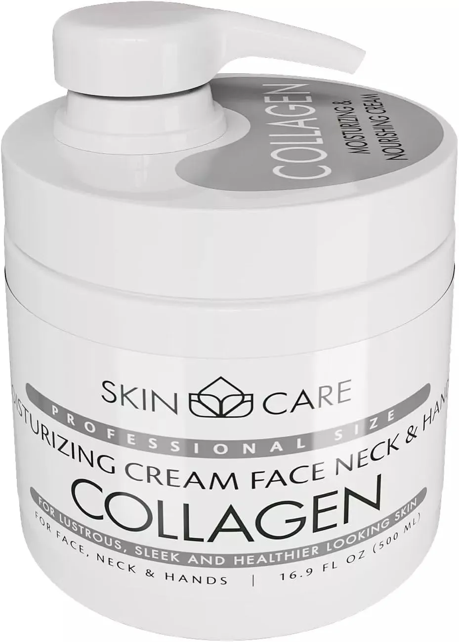 Skin Care 3-in-1 Collagen Moisturizing Cream for Face, Neck and Hands 500 ml