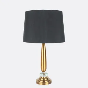 Sleek Brass Lamp