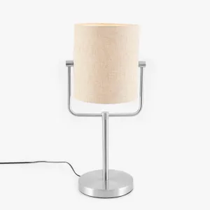 Sleek Rod Iron Lamp