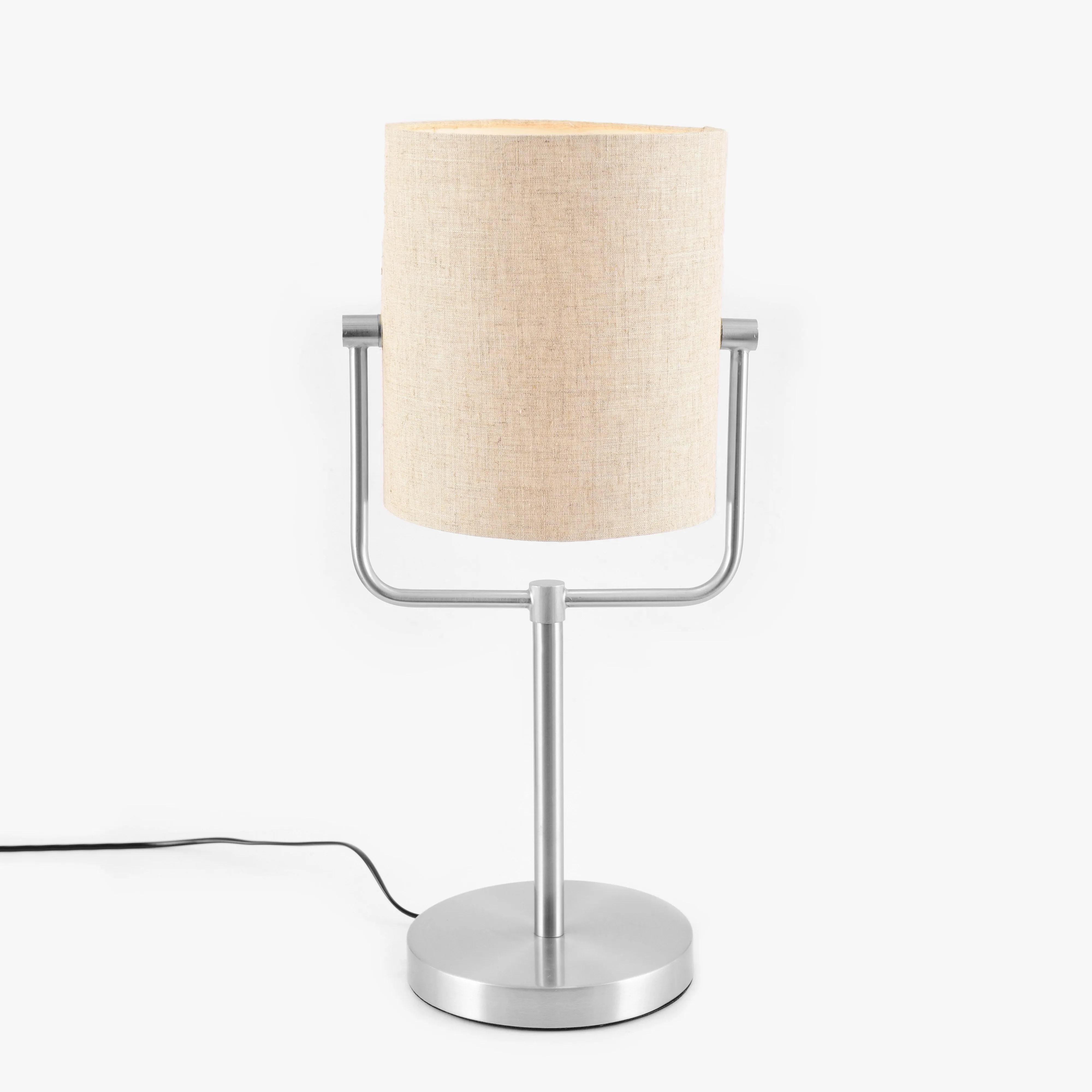 Sleek Rod Iron Lamp