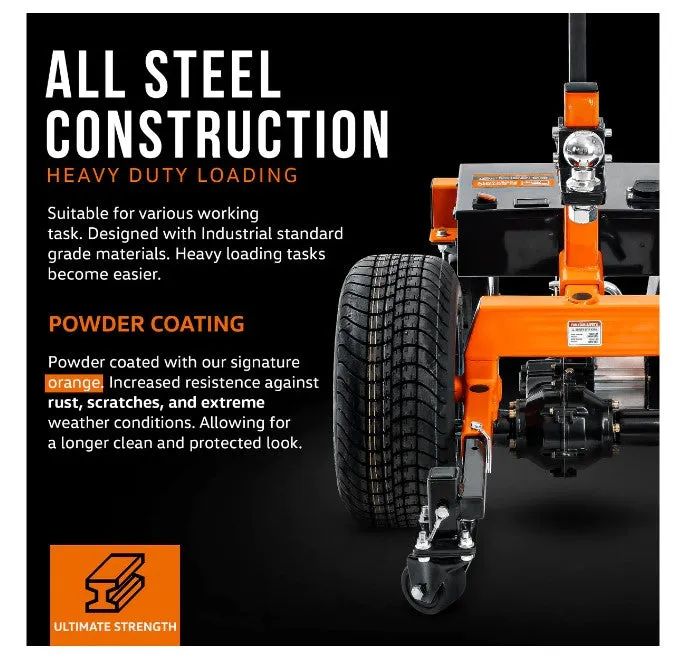 Super Handy GUO094 Electric Self-Propelled Trailer Dolly 7500 LBS Max Towing 5500 LBS Max Boat 1100 LBS Max Tongue Weight New
