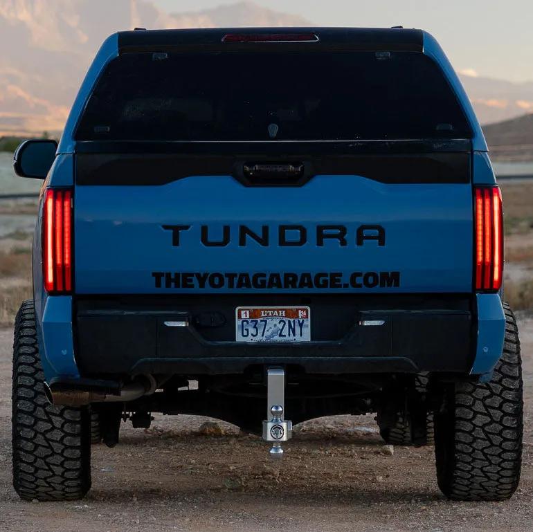 Toyota OEM Tundra Tailgate Insert Badge - Black | 2022-2025 Toyota Tundra (PT948-34220-02)
