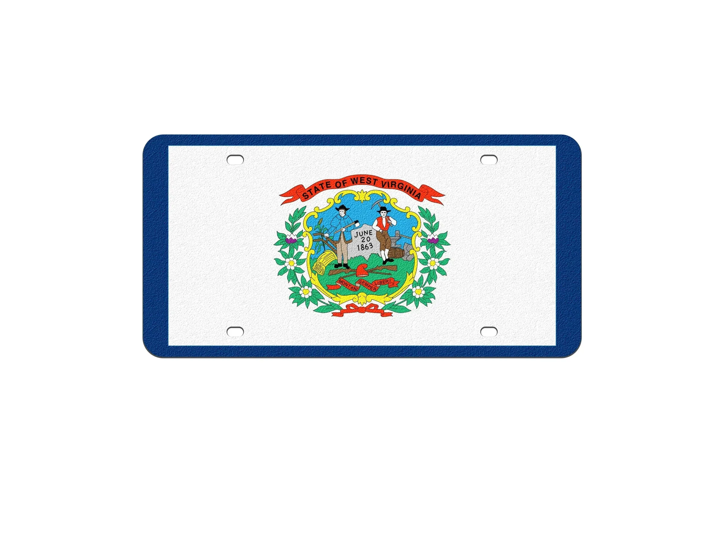 Tufskinz Front License Plate