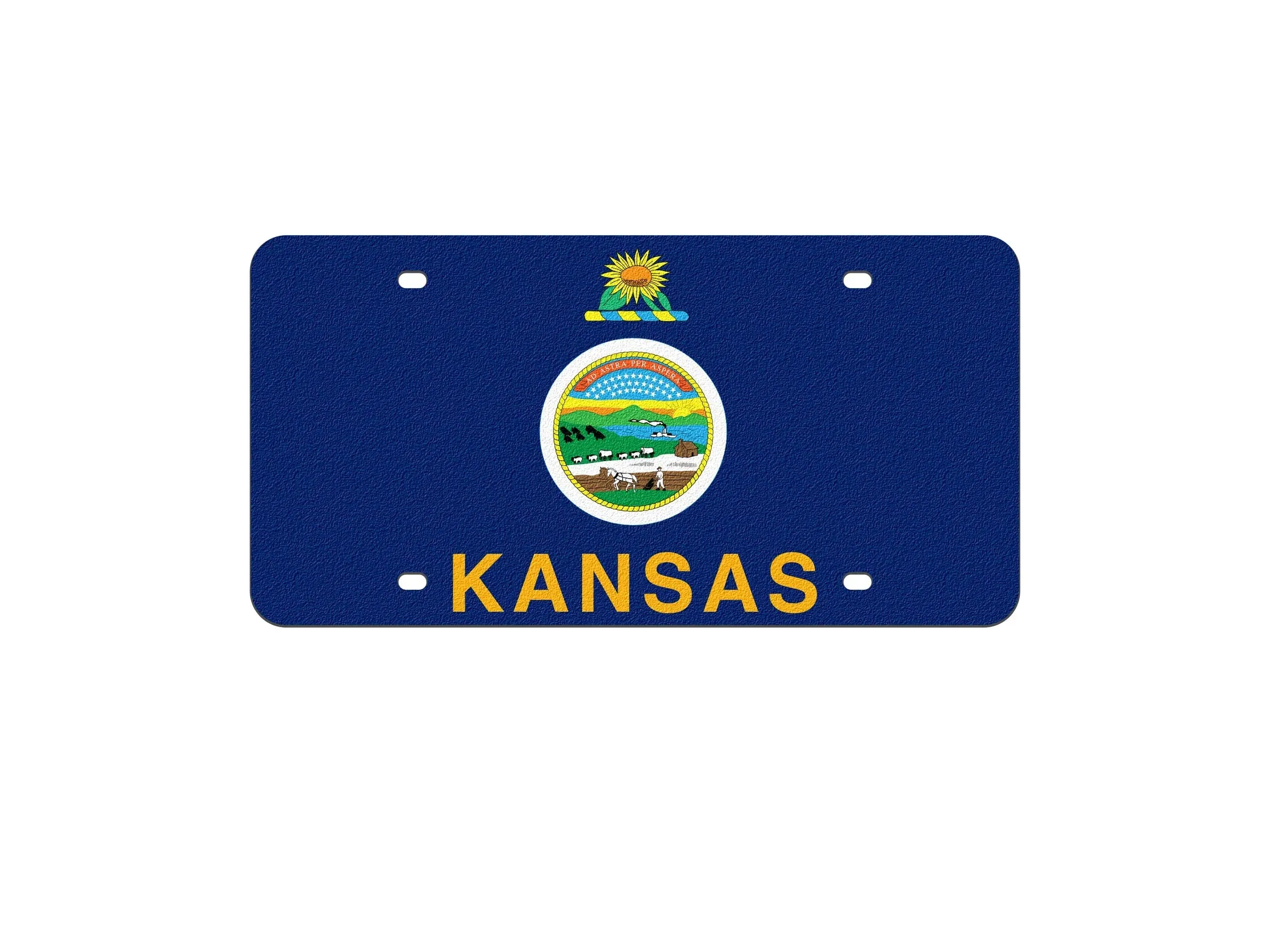 Tufskinz Front License Plate