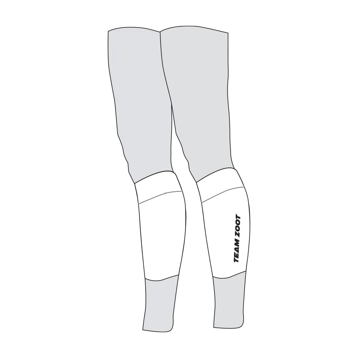 Unisex Aero Calf Sleeves - Team Zoot 2024