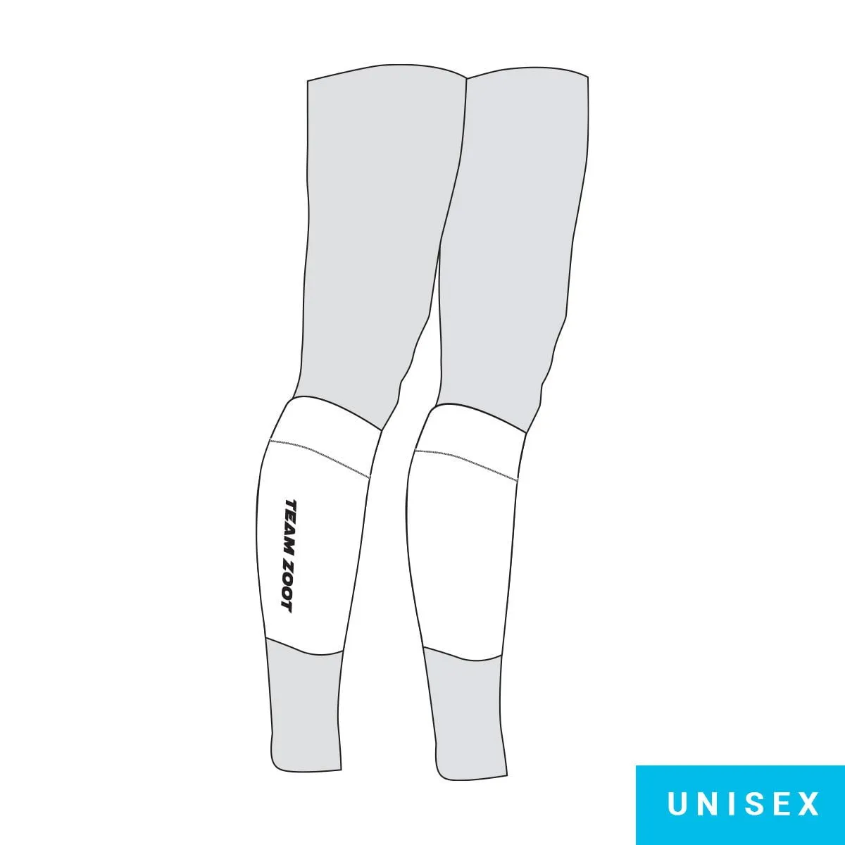 Unisex Aero Calf Sleeves - Team Zoot 2024