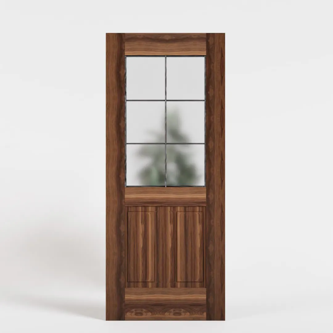 Zola Half Glass French Door For Exterior Entry