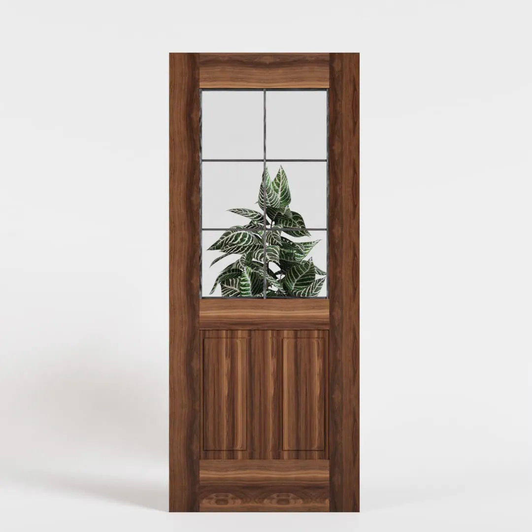 Zola Half Glass French Door For Exterior Entry