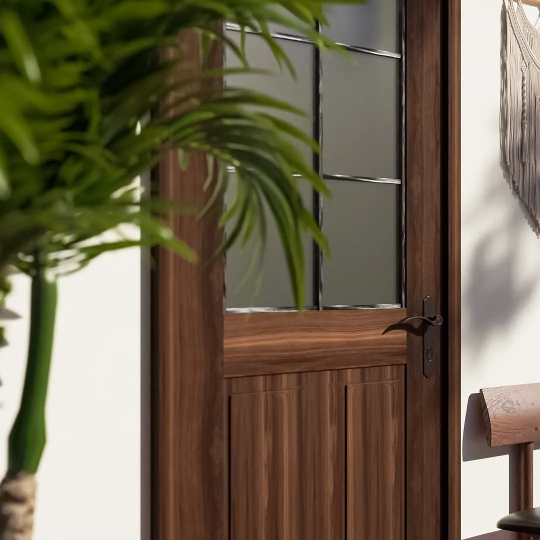 Zola Half Glass French Door For Exterior Entry
